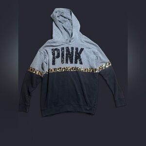 Victoria's Secret Pink Heather Gray Hoodie